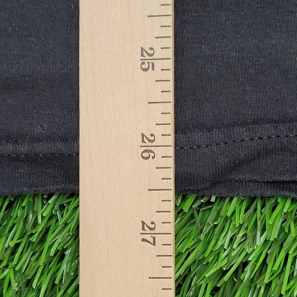 Pittsburgh-Steelers Shirt Large 23x26 Spellout Black Yellow - Picture 12 of 12